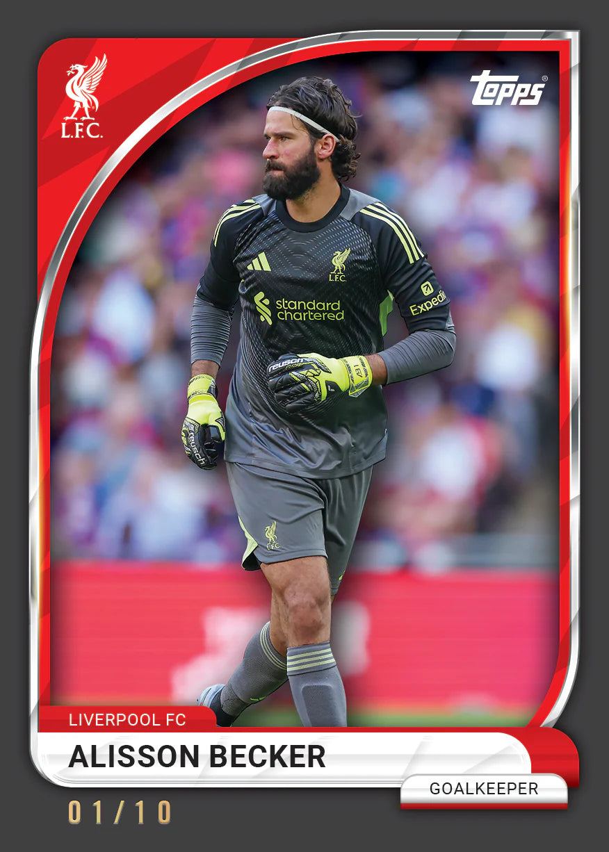 2025-26 Topps Liverpool Soccer Collector Tin