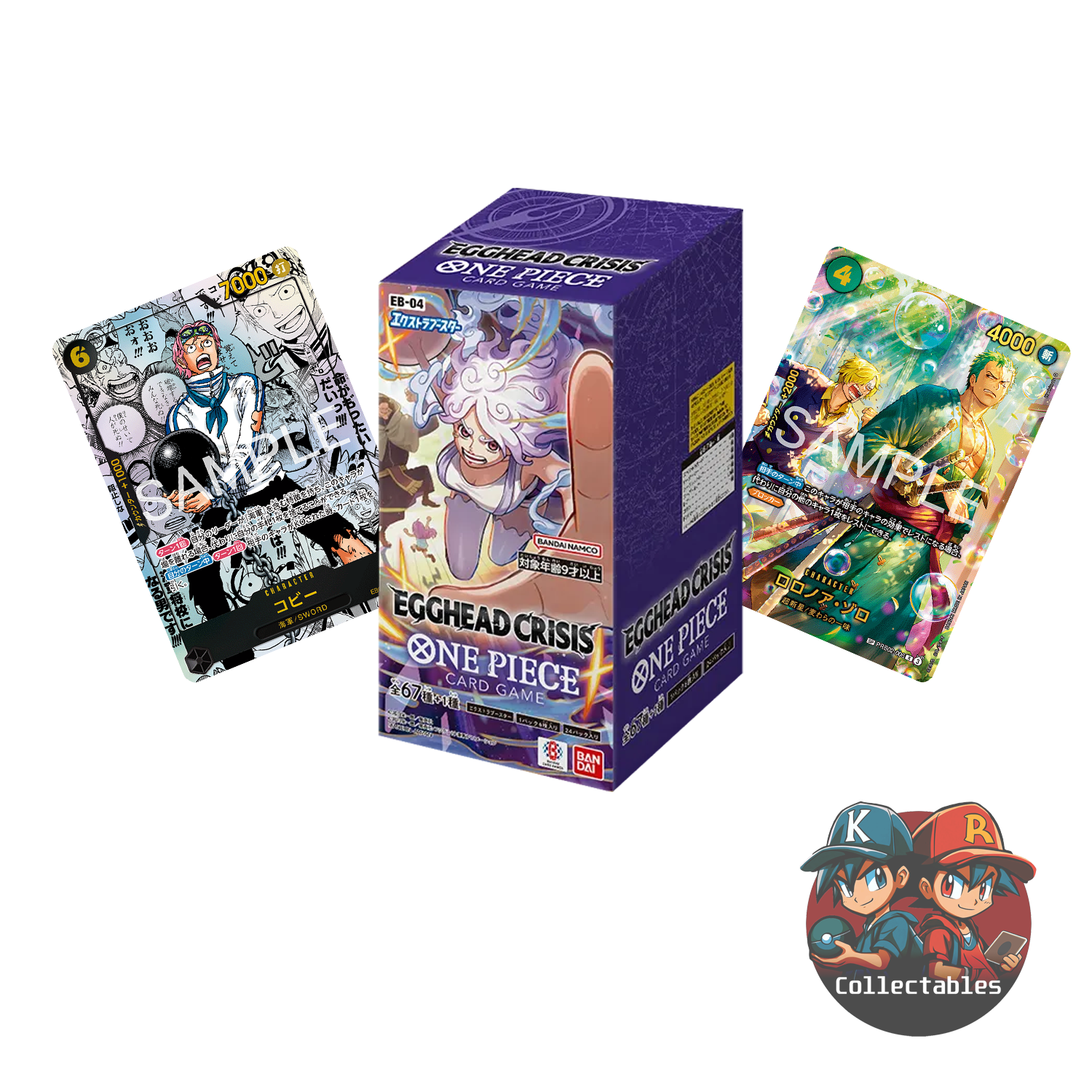 EB-04 Egghead Crisis One Piece Japanese - Extra Booster Box EB-04 Egghead Crisis One Piece Japanese - Extra Booster Box