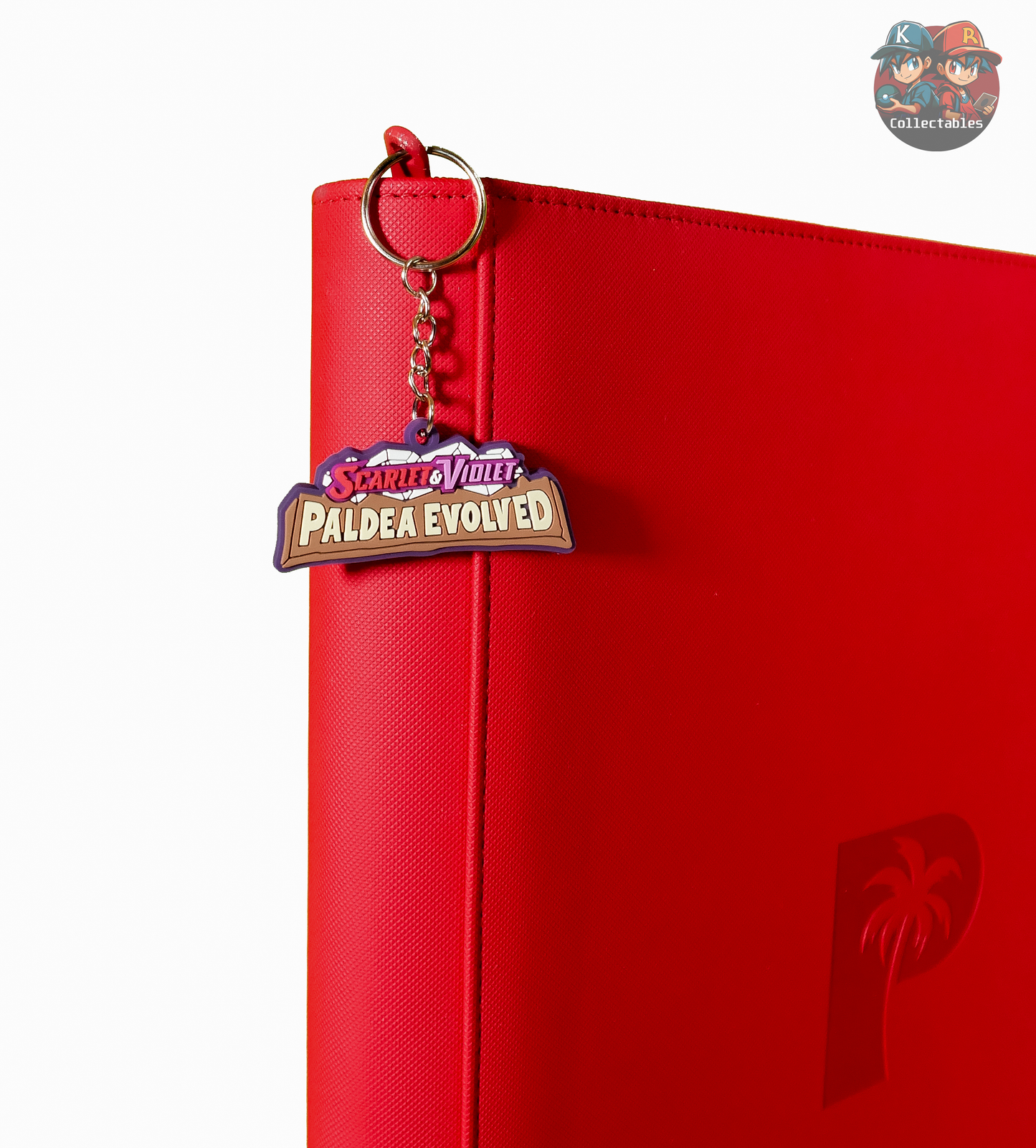 Pokémon Binder Paldea Evolved Key Chain