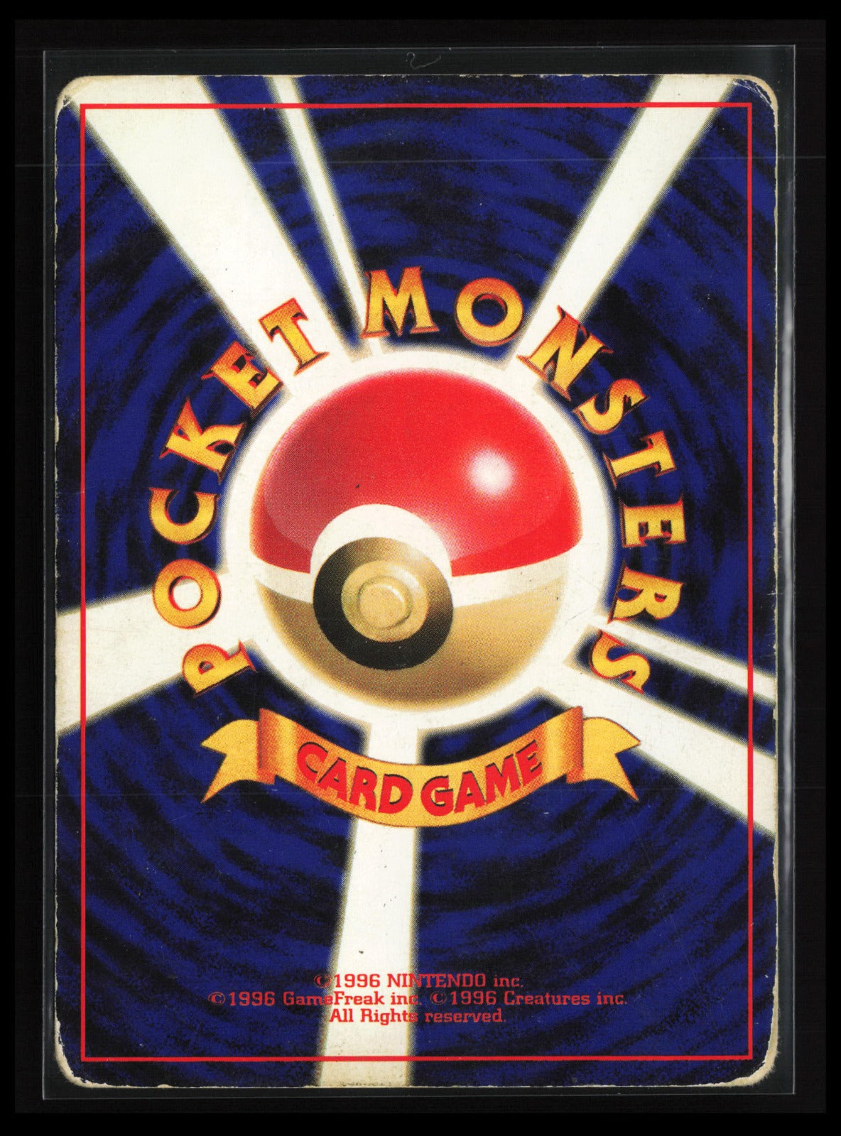 Fearow #022 Pokémon Japanese Pokemon Jungle (Back)