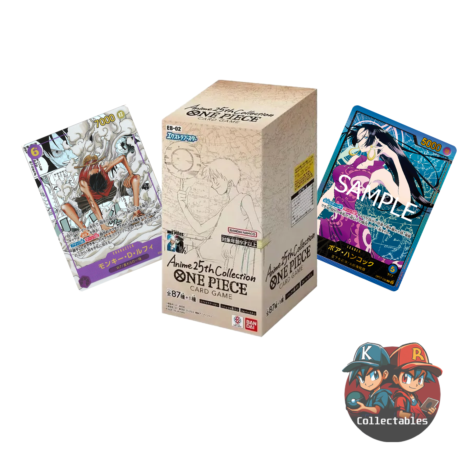 eb 02 booster box EB-02 Anime 25th Boosters TCG main image 1