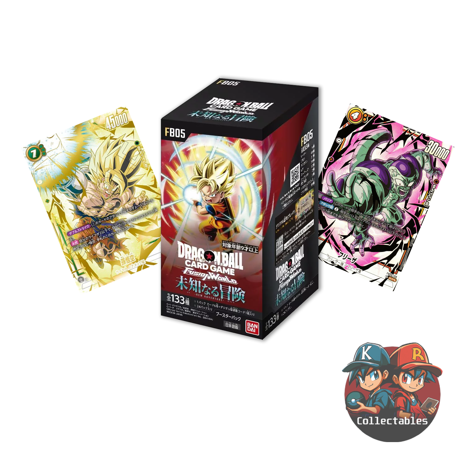 Dragon Ball SUPER Fusion World: NEW ADVENTURE Booster Box FB05 - English,  Factory Sealed Pokmon Japanese Sealed Booster Boxes