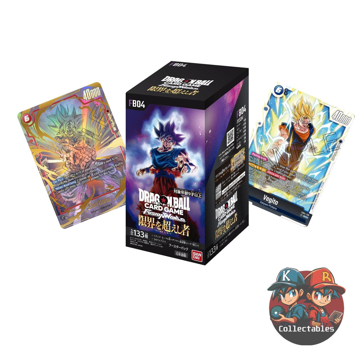 dragon ball fb04 booster box Fusion World Ultra Limit FB-04 Dragon Ball Super Booster Box [Japanese – KRcollectables