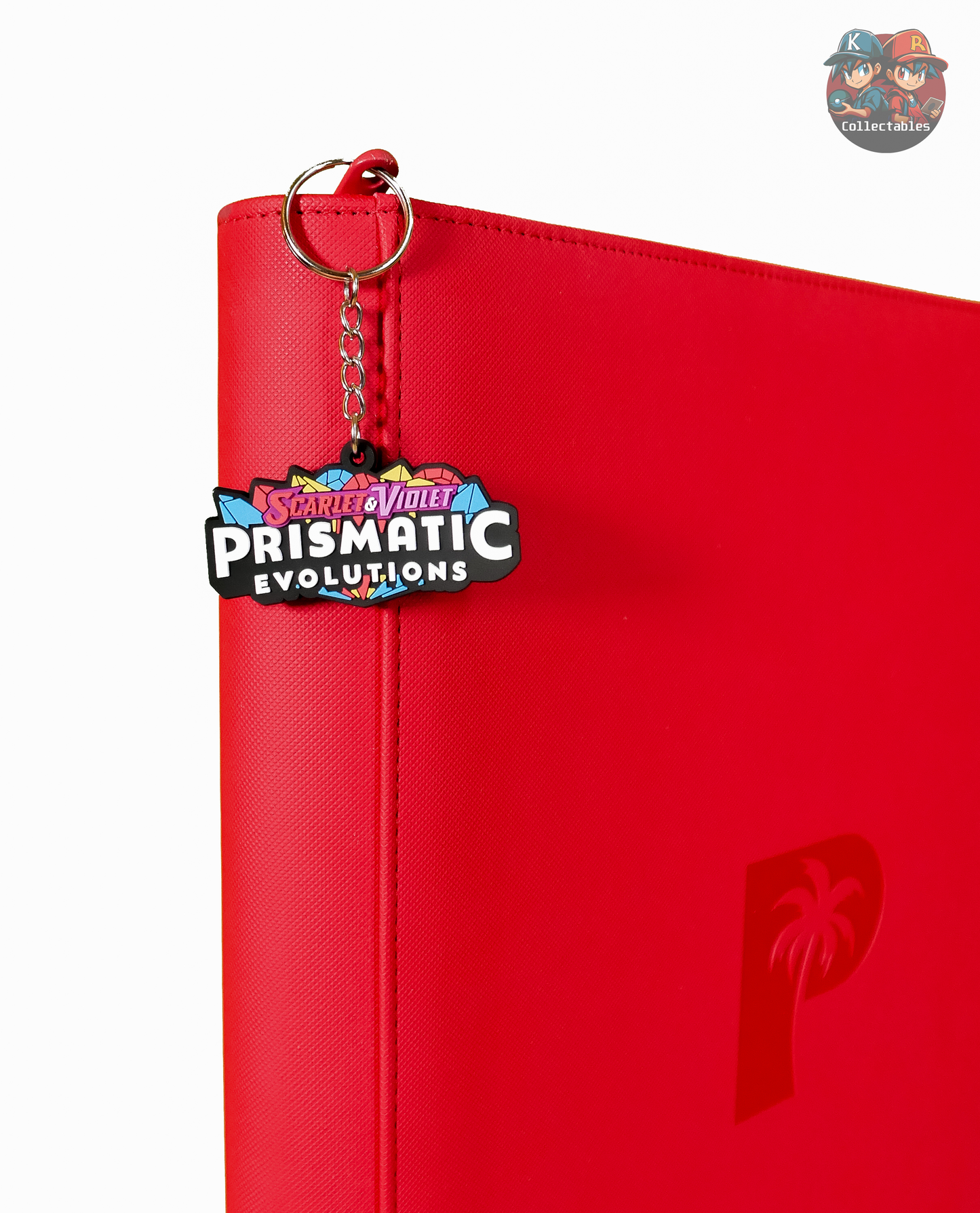 Pokémon Binder Prismatic Evolution Key Chain