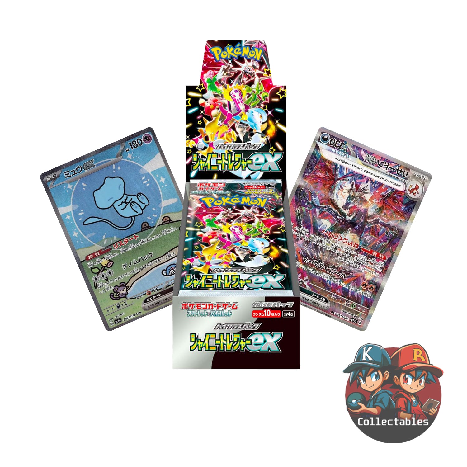 Pokmon Shiny Treasure Ex SV4a Japanese Booster Box KRcollectables Pokmon Shiny Treasure Ex SV4a Japanese Booster Box KRcollectables