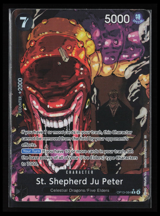 St. Shepherd Ju Peter (Alternate Art) #OP13-084 One Piece Carrying On His Will