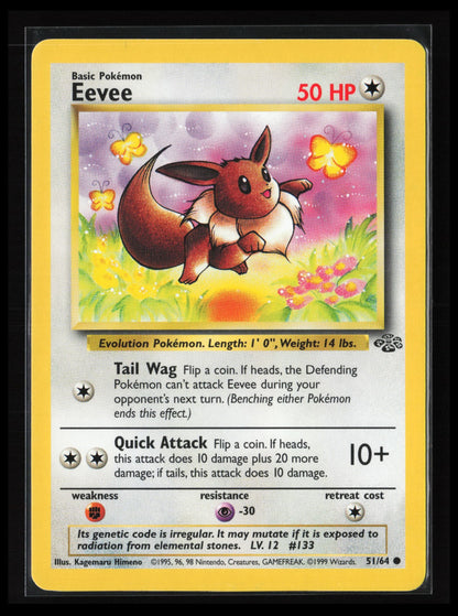 Eevee #51/64 Pokémon Jungle