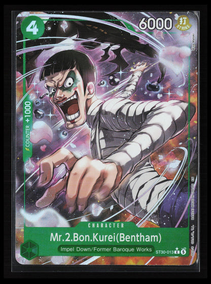 Mr.2.Bon.Kurei(Bentham) #ST30-013 One Piece Starter Deck EX: Luffy & Ace