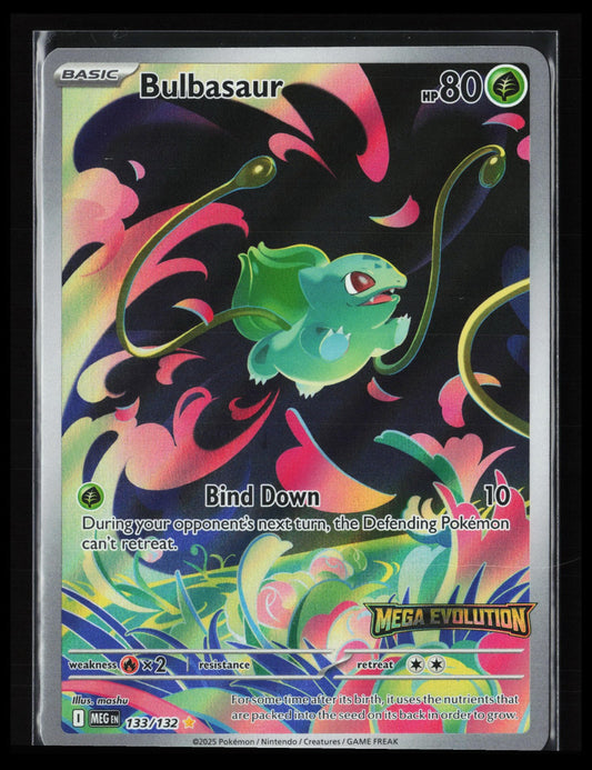 Bulbasaur - (Mega Evolution Stamped) #133/132 Pokémon Promos