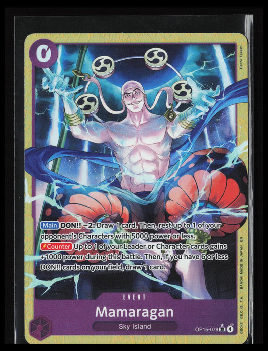 Mamaragan (Alternate Art) #OP15-078 One Piece Adventure on Kami's Island
