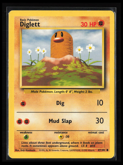 Diglett #071/130 Pokémon Base Set 2