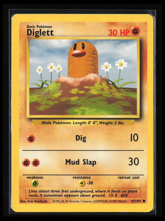 Diglett #071/130 Pokémon Base Set 2