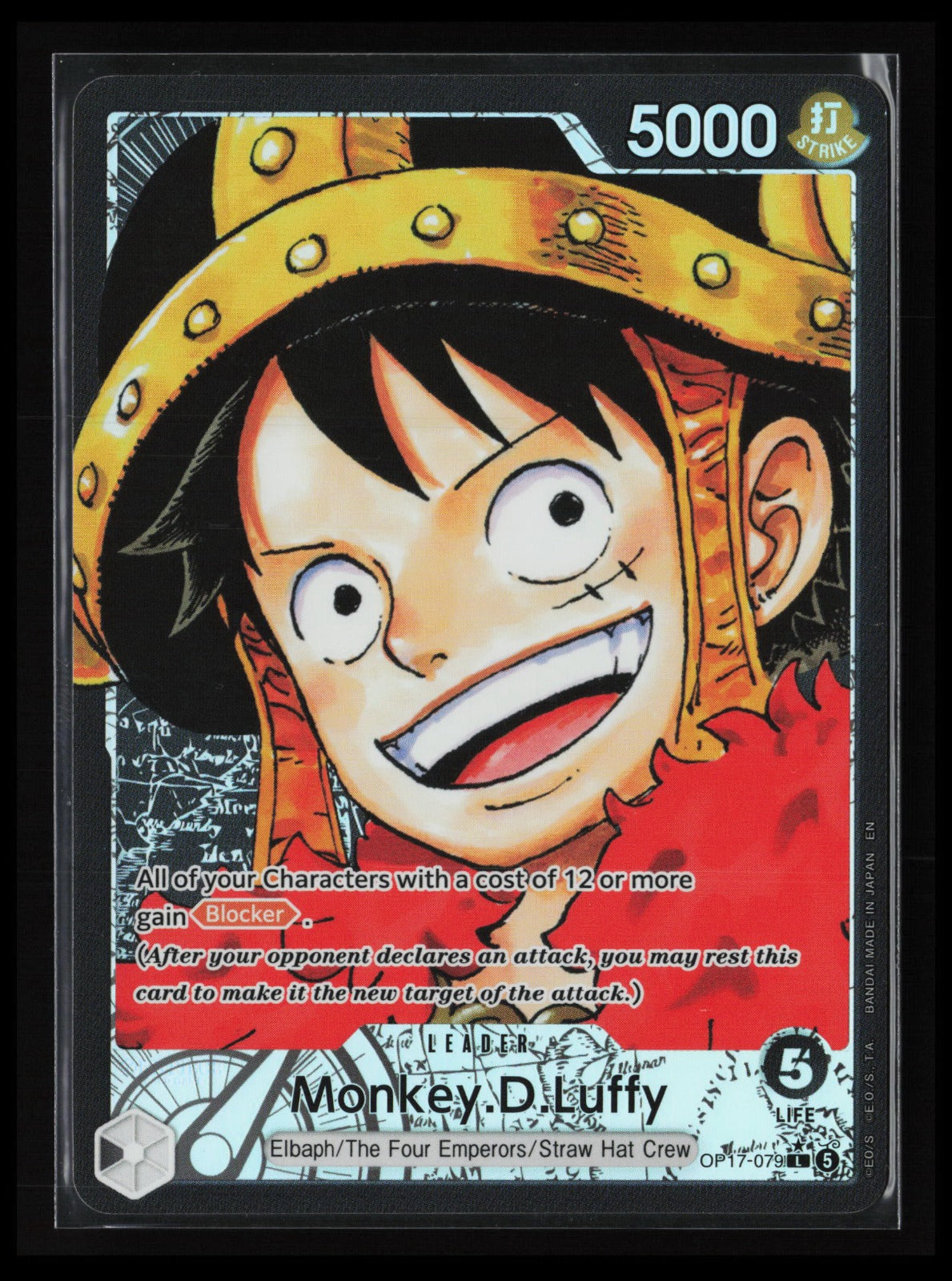 Monkey.D.Luffy #OP17-079 One Piece The World's Strongest Warriors