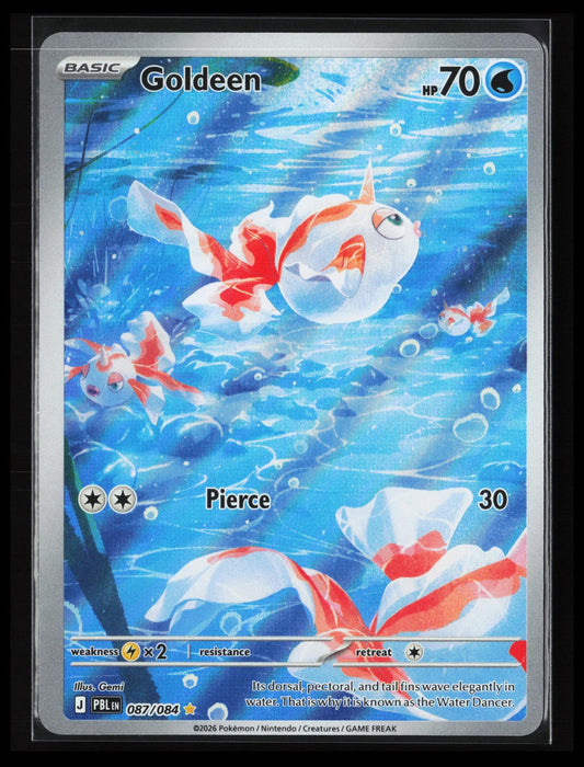 Goldeen #087/084 Pokémon ME05: Pitch Black