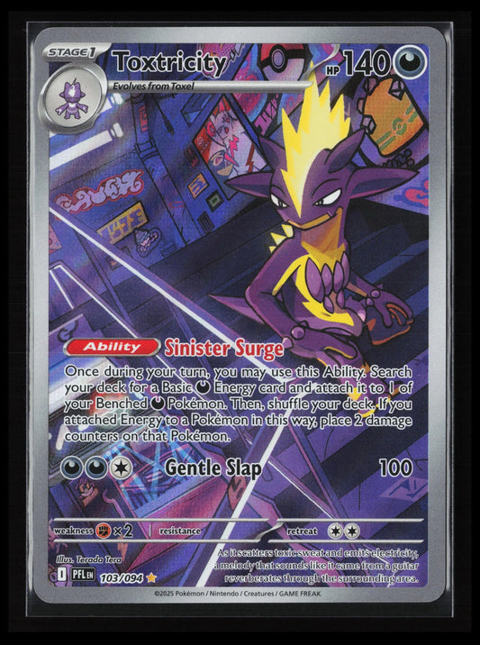 Toxtricity #103/094 Pokémon ME02: Phantasmal Flames