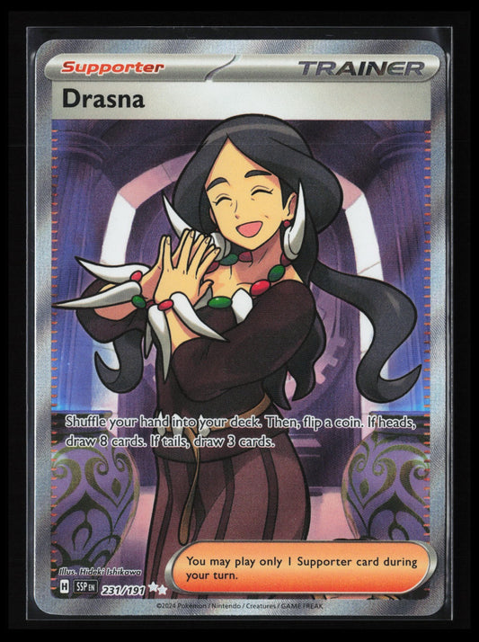 Drasna #231/191 Pokémon Japanese SV08: Surging Sparks
