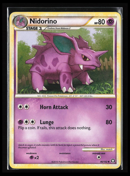 Nidorino #46/102 Pokémon Triumphant