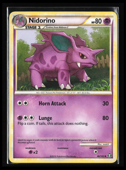 Nidorino #46/102 Pokémon Triumphant