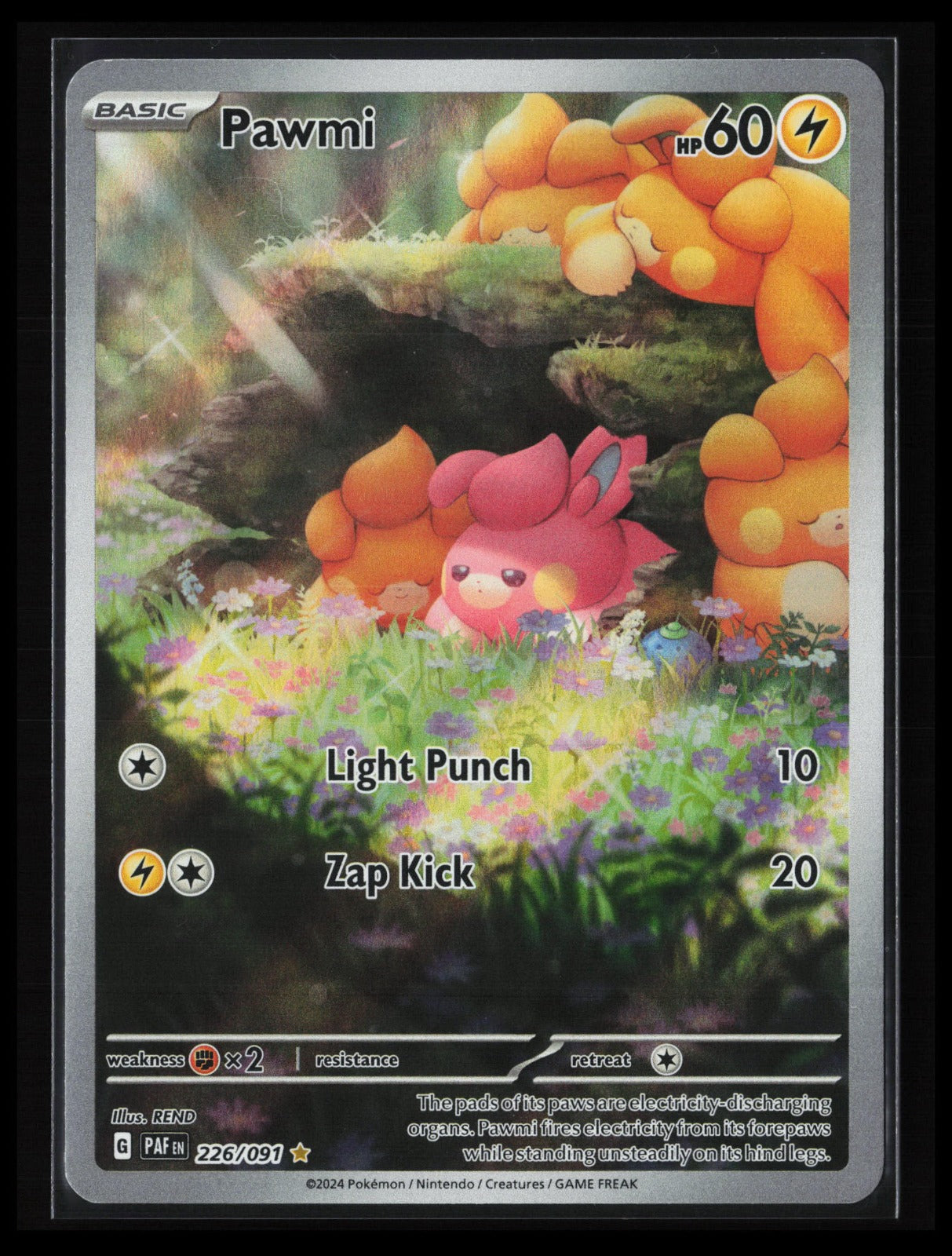 Pawmi #226/091 Pokémon SV: Paldean Fates