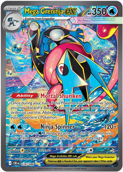 Chaos Rising Mega Evolution Pokémon Booster Pack