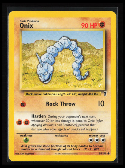 Onix #056/102 Pokémon Base Set