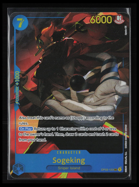 Sogeking (Alternate Art) #OP03-122 One Piece Pillars of Strength