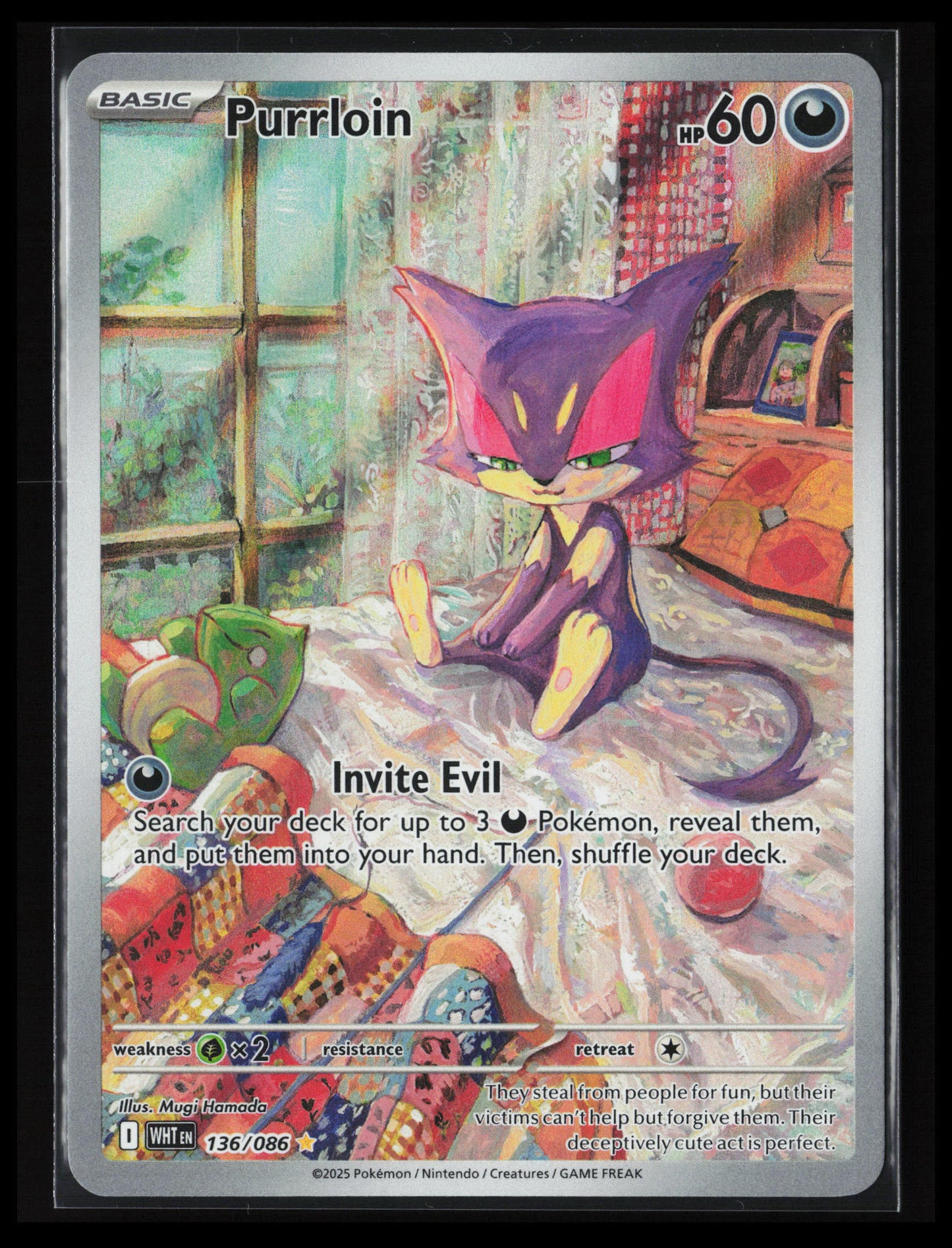 Purrloin #136/086 Pokémon SV: White Flare