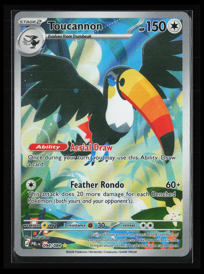 Toucannon #094/084 Pokémon ME05: Pitch Black