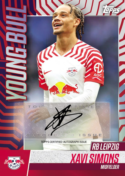 2023-24 Topps Rb Leipzig Soccer Set Box