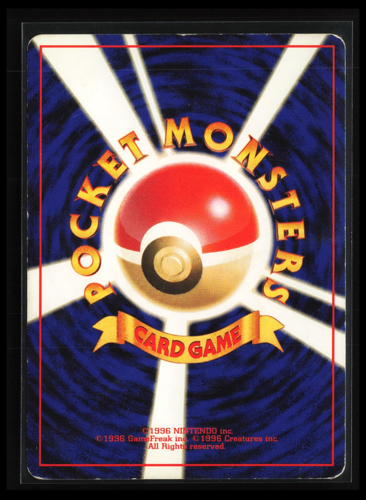 Ledian #166 Pokémon Japanese Gold, Silver, to a New World (Back)