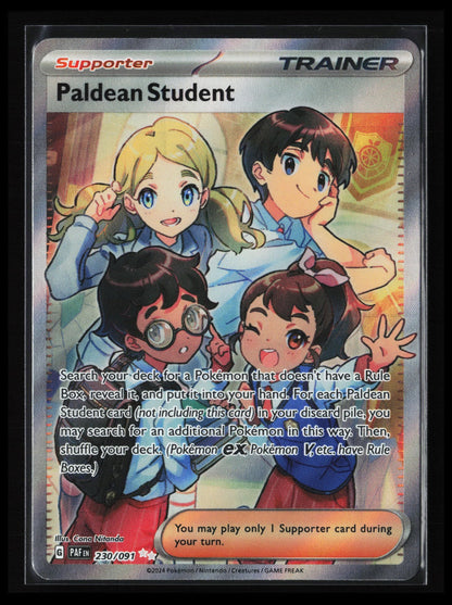 Paldean Student #230/091 Pokémon Japanese SV: Paldean Fates