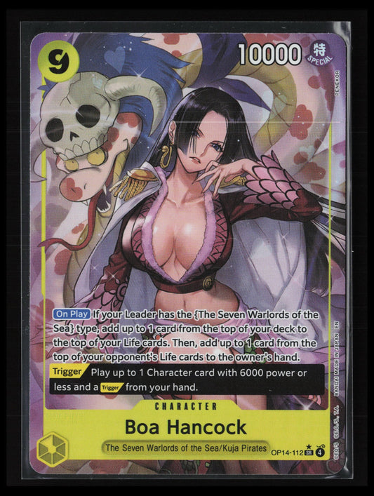 Boa Hancock - (Alternate Art) #OP14-112 One Piece The Azure Sea's Seven