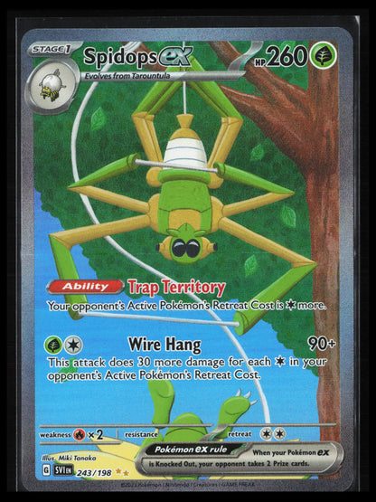 Spidops ex #243/198 Pokémon  SV01: Scarlet & Violet Base Set