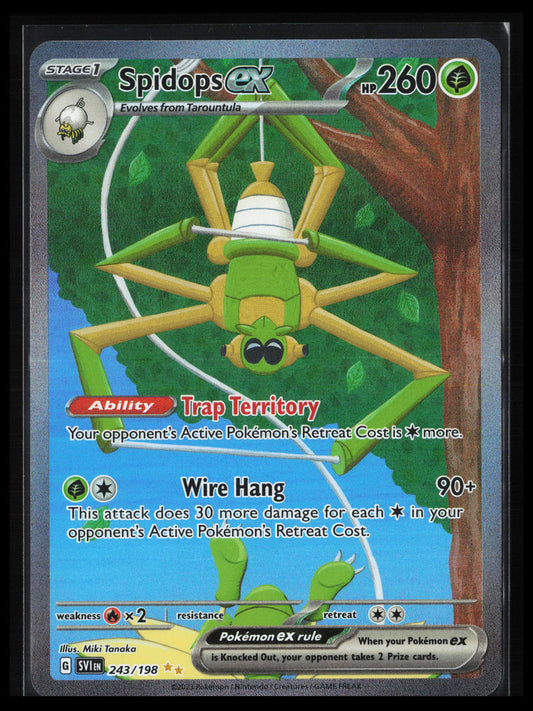Spidops ex #243/198 Pokémon  SV01: Scarlet & Violet Base Set