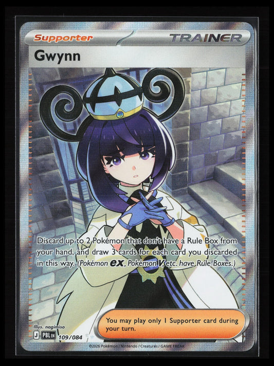 Gwynn #109/084 Pokémon ME05: Pitch Black