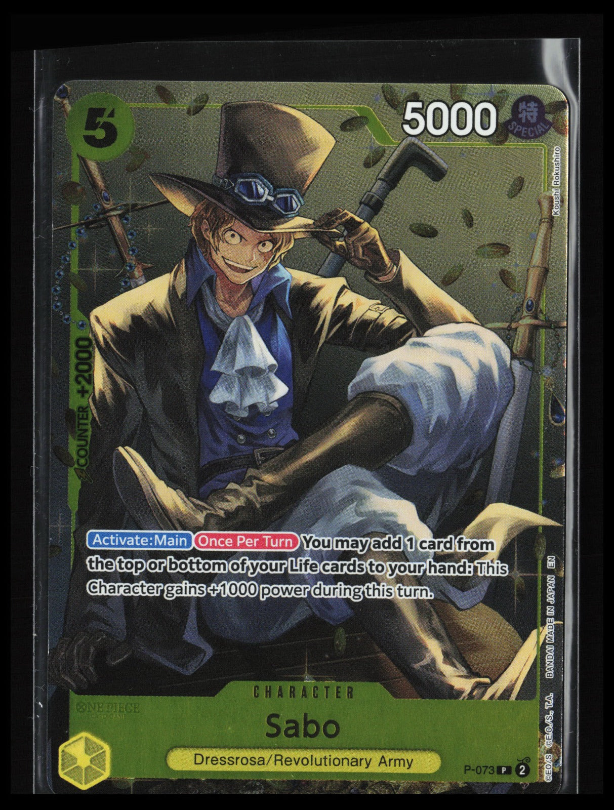 Sabo (Tin Pack Set Vol. 2) #P-073 One Piece One Piece Promotion Cards