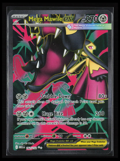 Mega Mawile ex #162/132 Pokémon ME01: Mega Evolution