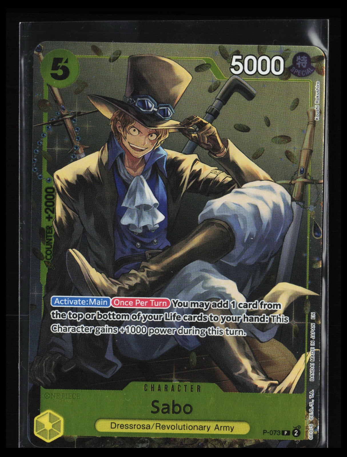 Sabo (Tin Pack Set Vol. 2) #P-073 One Piece One Piece Promotion Cards