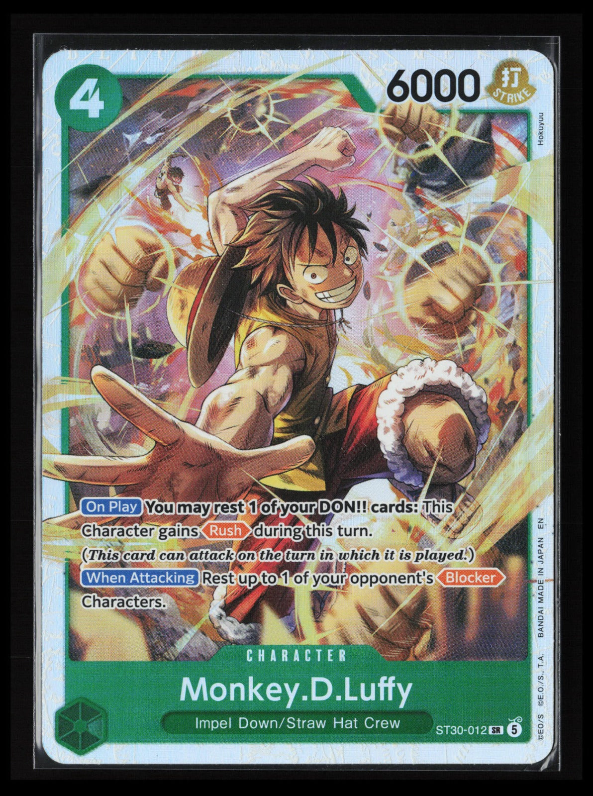 Monkey.D.Luffy #ST30-012 One Piece Starter Deck EX: Luffy & Ace