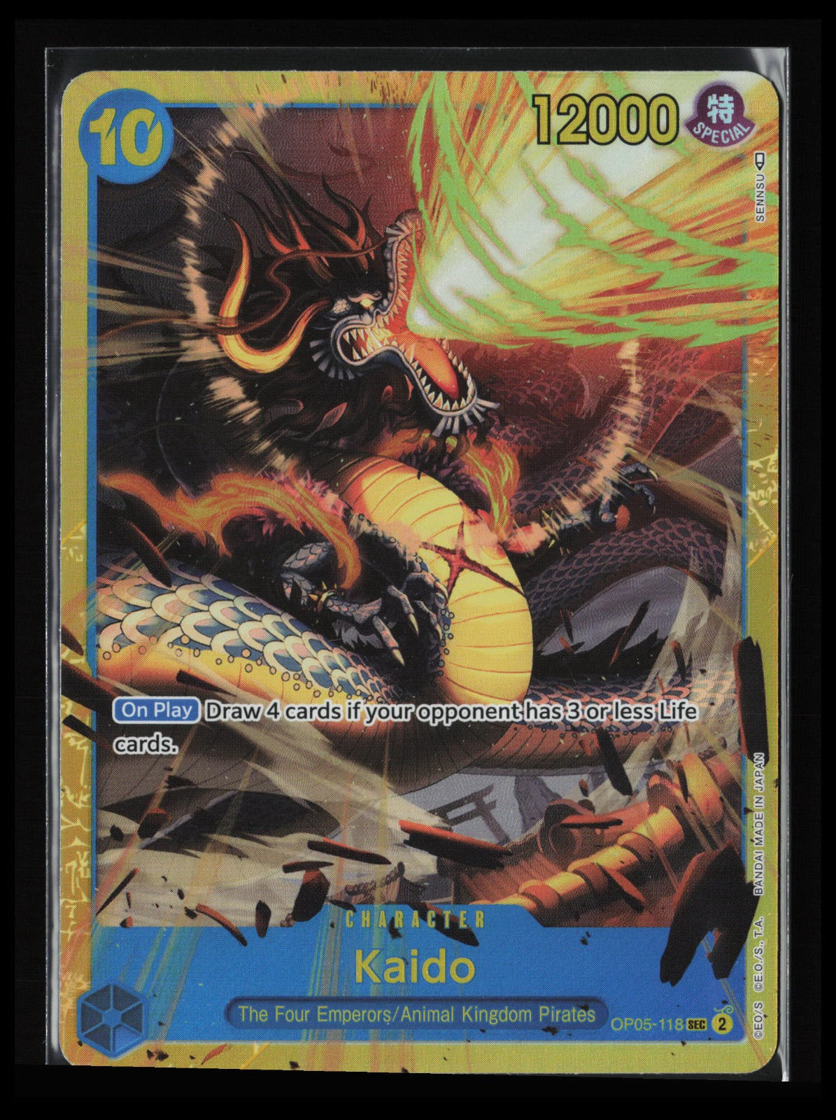 Kaido #OP05-118 One Piece Awakening of the New Era