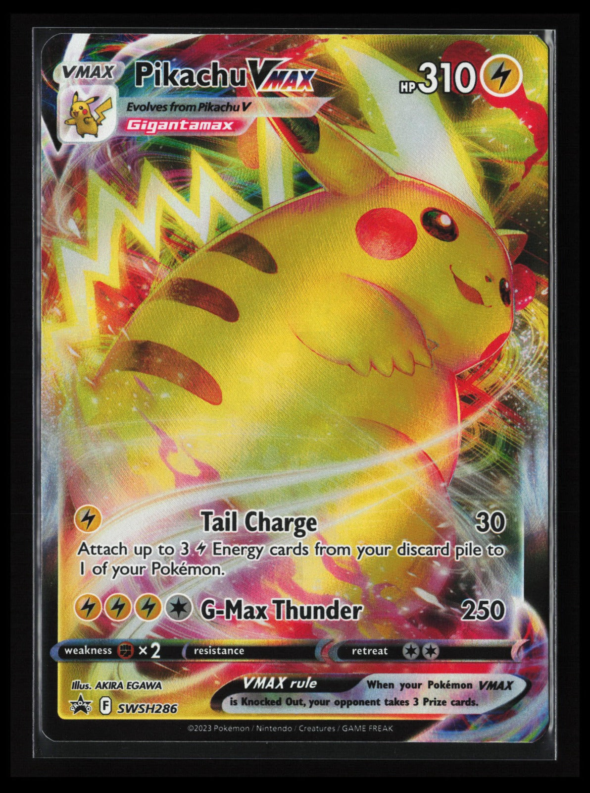 Pikachu VMAX #SWSH286 Pokémon SWSH: Sword & Shield Promo Cards