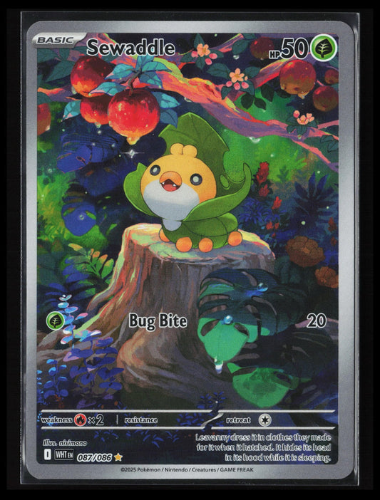 Sewaddle - #087/086 Pokémon SV: White Flare