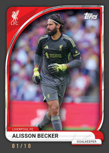 2025-26 Topps Liverpool Soccer Collector Tin