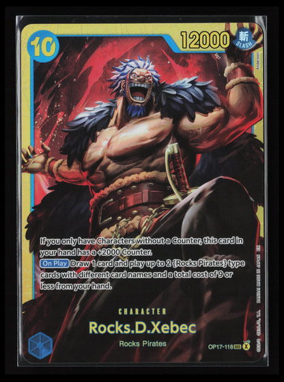 Rocks.D.Xebec #OP17-118 One Piece The World's Strongest Warriors