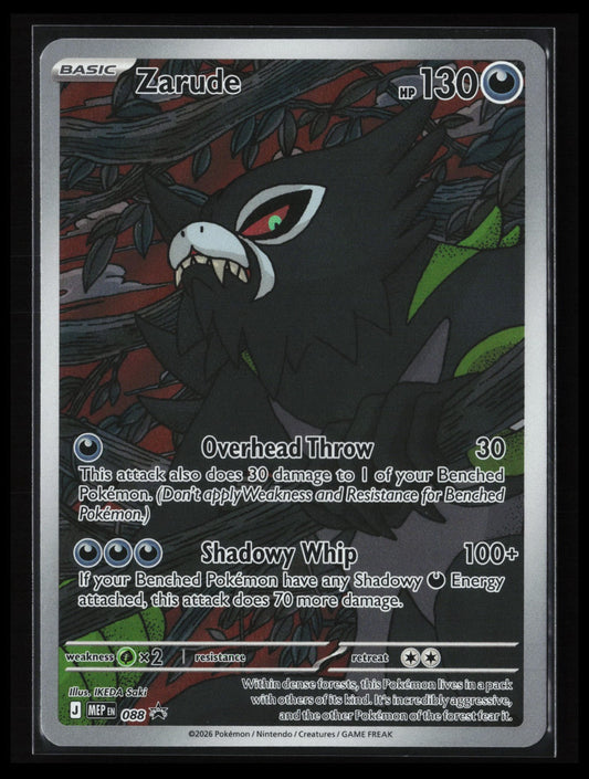 Zarude - #088 Pokémon ME: Mega Evolution Promo