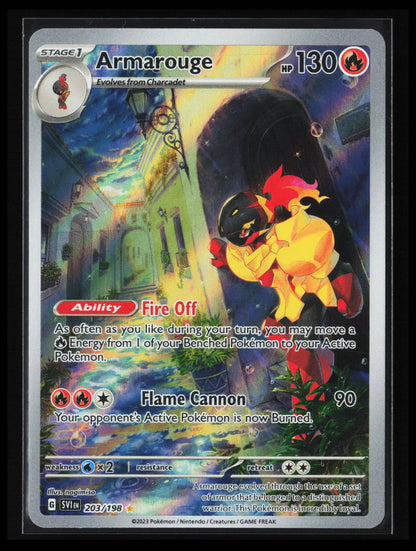 Armarouge #203/198 Pokémon SV01: Scarlet & Violet Base Set