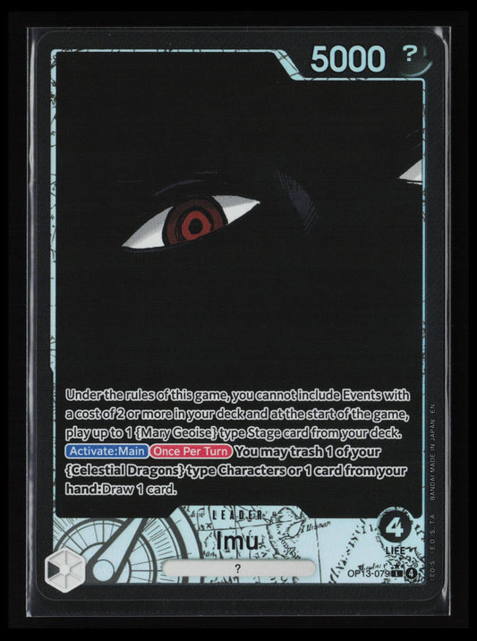 Imu (Alternate Art) #OP13-079 One Piece Carrying On His Will