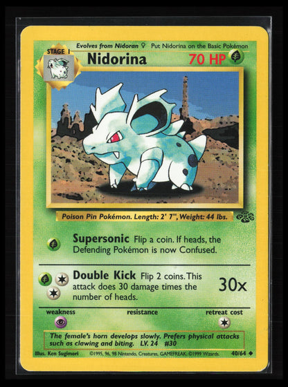 Nidorina #40/64 Pokémon Jungle