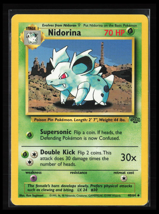 Nidorina #40/64 Pokémon Jungle