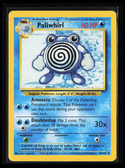 Poliwhirl #038/102 Pokémon Base Set
